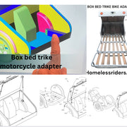 Bed Box Trike Adapter – Storage Only