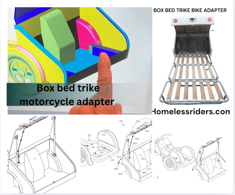 Bed Box Trike Adapter – Storage Only
