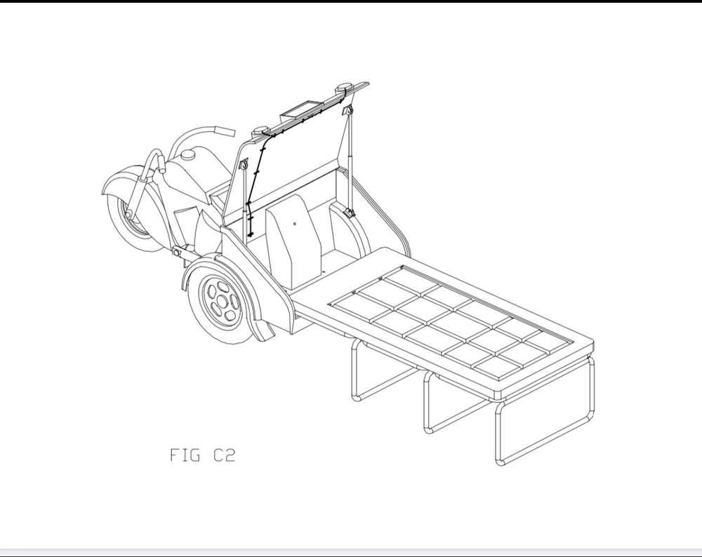Bed Box Trike Adapter – Storage Only
