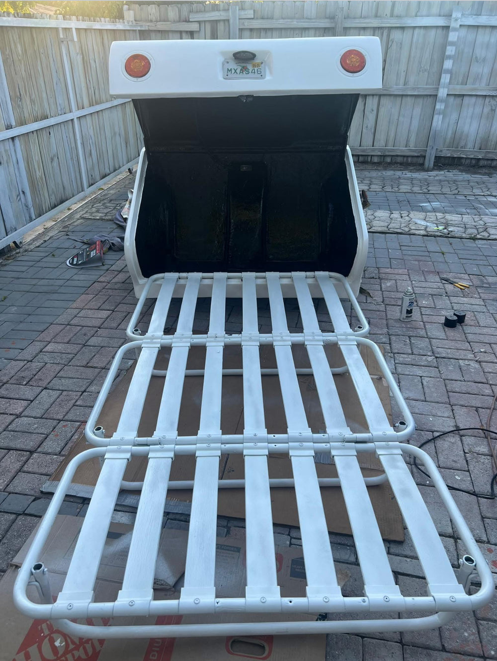 Bed Box Trike Adapter – Full Package (Tent + Solar + Generator)