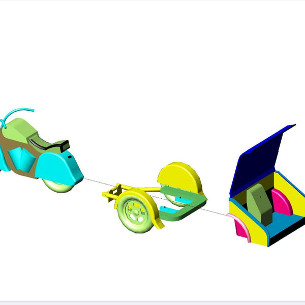 Bed Box Trike Adapter – Storage Only