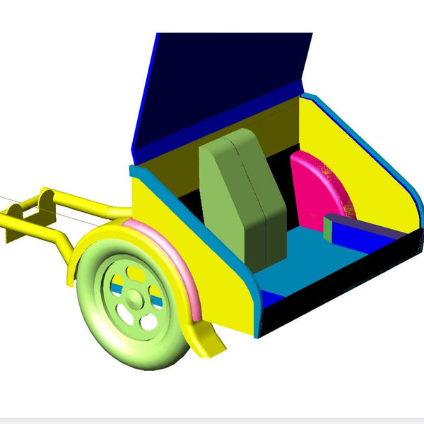 Bed Box Trike Adapter – Storage Only