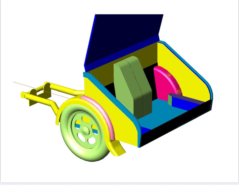 Bed Box Trike Adapter – Storage Only