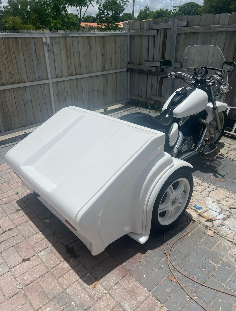 Bed Box Trike Adapter – Full Package (Tent + Solar + Generator)